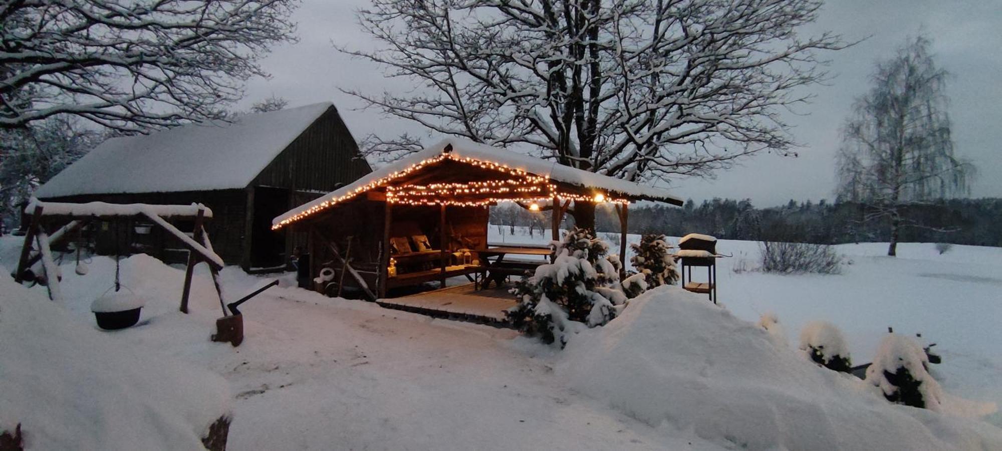 Guesthouse, Sauna & Jacuzzi In Gauja Valley - Kakukalns Straupe Bagian luar foto