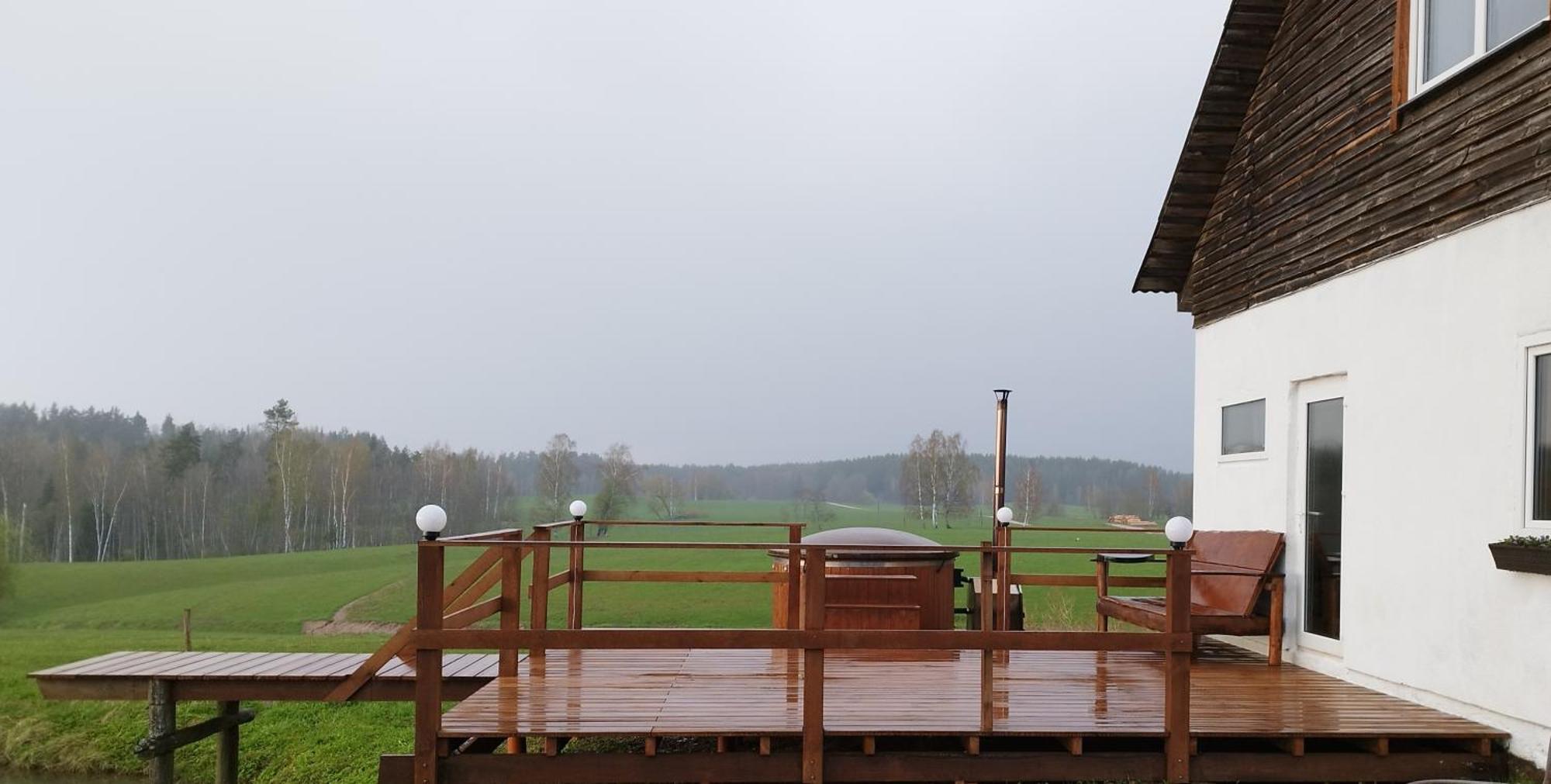 Guesthouse, Sauna & Jacuzzi In Gauja Valley - Kakukalns Straupe Bagian luar foto