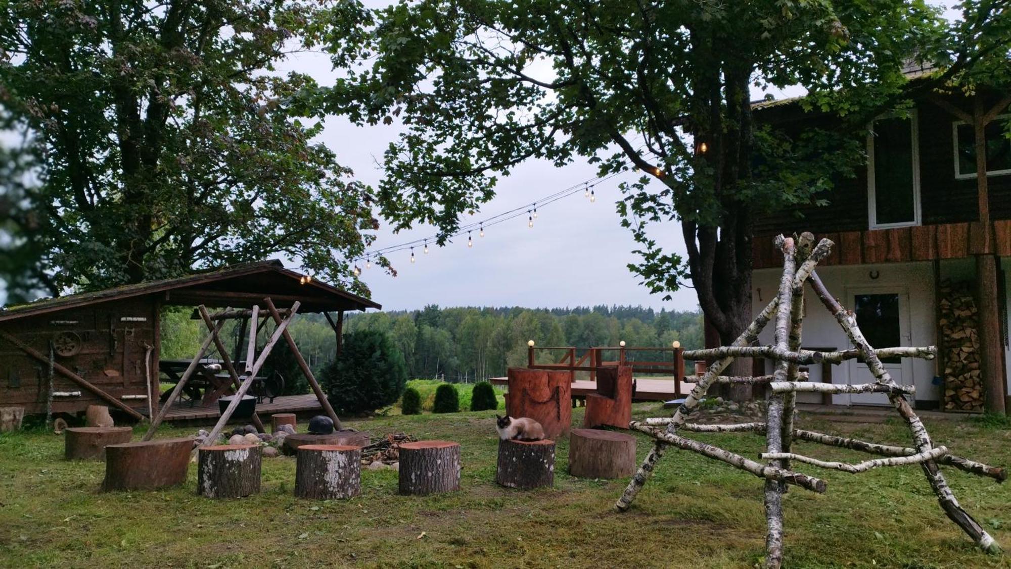 Guesthouse, Sauna & Jacuzzi In Gauja Valley - Kakukalns Straupe Bagian luar foto