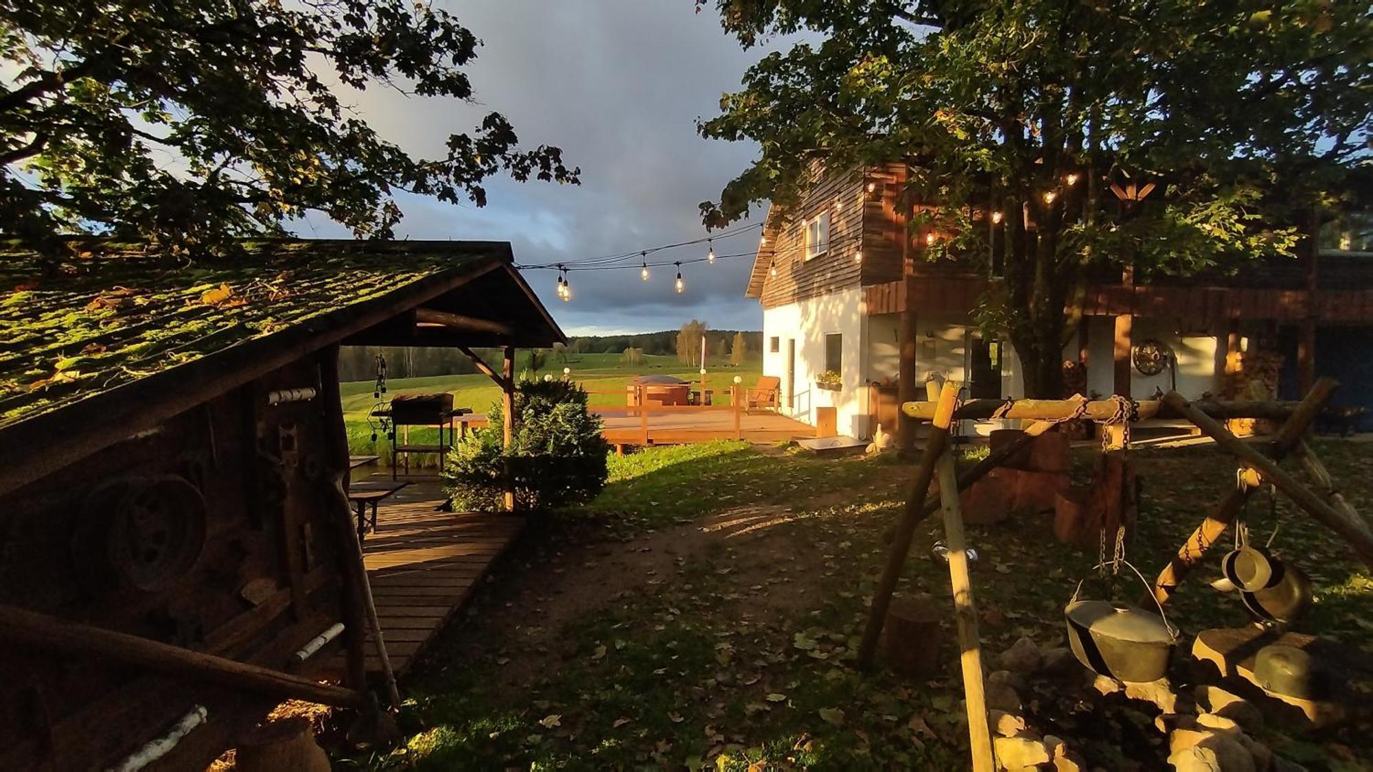 Guesthouse, Sauna & Jacuzzi In Gauja Valley - Kakukalns Straupe Bagian luar foto