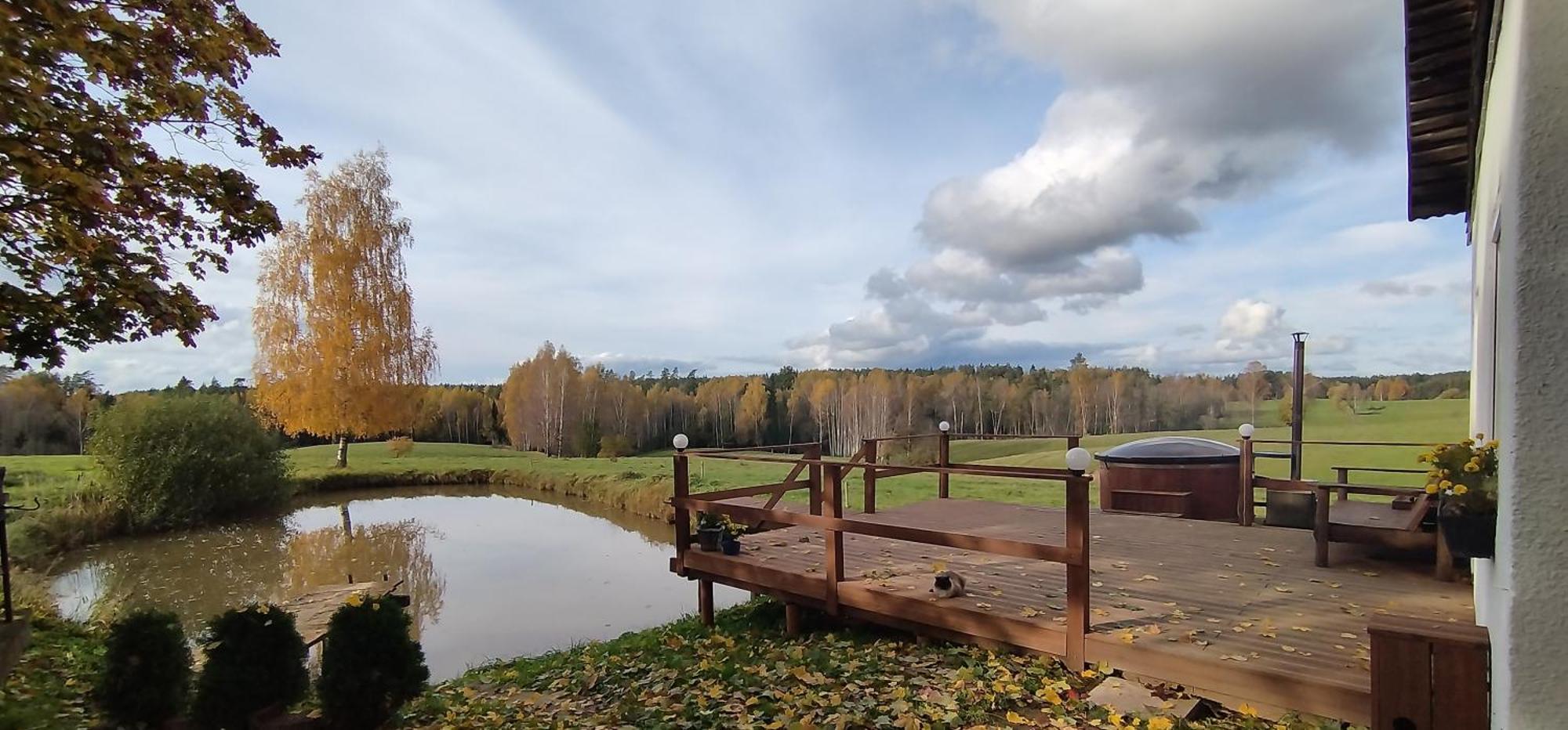 Guesthouse, Sauna & Jacuzzi In Gauja Valley - Kakukalns Straupe Bagian luar foto