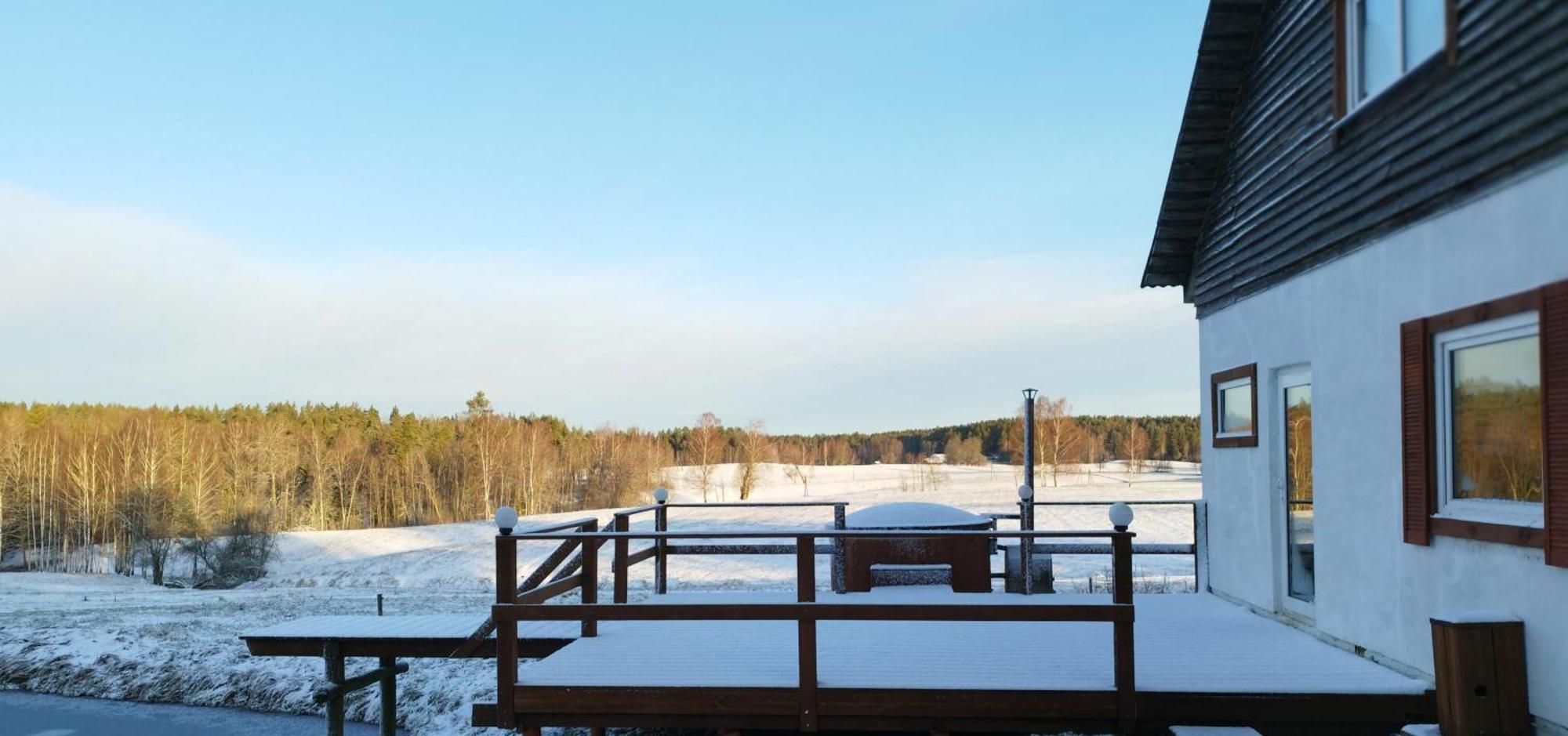 Guesthouse, Sauna & Jacuzzi In Gauja Valley - Kakukalns Straupe Bagian luar foto